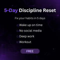 Free 5-Day Discipline Reset