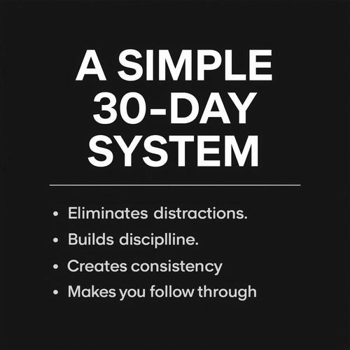 Monk Mode System™ 2.0 - 30 Days to Discipline