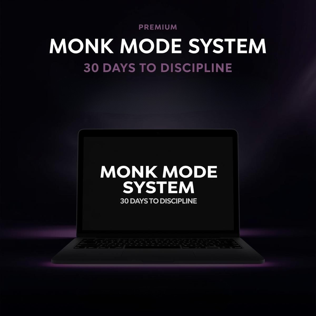 Monk Mode System™ 2.0 - 30 Days to Discipline